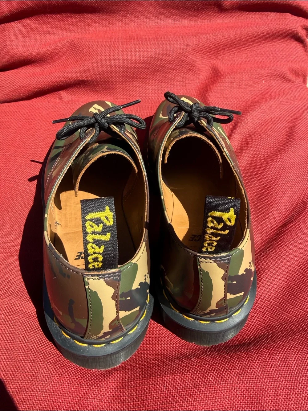 Dr. Martens x Palace 1461 Camo Shoes Size 12
